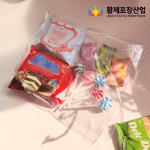 PP 폴리백 투명 의류 속포장지 접착식 포장봉투, 50
