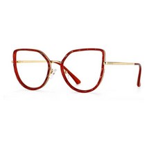 켓츠아이 안경테 53386 TR90 레트로 캣아이 안티 블루 라이트 광학 여성 패션 컴퓨터 안경