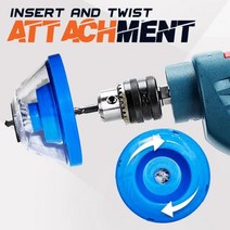 4-10mm 드릴 비트 용 전기 먼지 커버 회분 보울 방진 가정용 집진기 전동 공구 부품, 한개옵션0