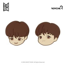 BTS 타이니탄 다이너마이트 버젼 러버 가방 의류 핀뱃지