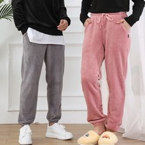 남여공용 조거핏 극세사 밍크바지 8color