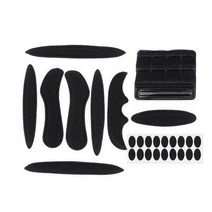 스키 보드 헬멧 안전모 27pcs 범용 패딩 폼 키트 충돌 방지 스폰지 보호 패드 자전거 오토바이 사이클링, 검은색