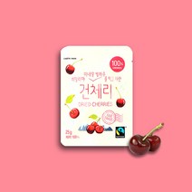 공정무역 건과일 무설탕 건체리 25g, 1개