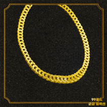 [최신]24K 순금목걸이 체인목걸이 프로메사(Promesa) 여성용 목걸이 37.5g 10돈 56.25g 15돈. 묵직한 느낌을 원하실때. 고급세팅적용