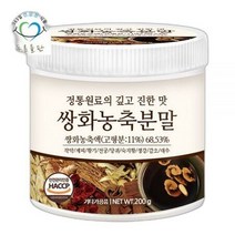 푸른들판 쌍화 농축 분말 가루 200gx1통 전통 대추 생강 차, 상세페이지 참조, 상세페이지 참조, 상세페이지 참조, 상세페이지 참조