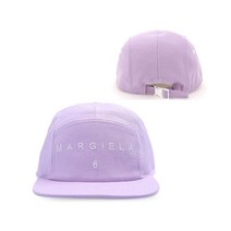 22SS 메종 마르지엘라 MM6 로고 자수 퍼플 볼캡 S52TC0047 958393 318767205