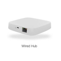 MOES-Tuya ZigBee 무선 게이트웨이 허브 유선 멀티 모드 브리지 블루투스 리모컨 메쉬 스마트 라이프, 02 Zigbee Wired Hub