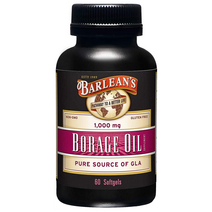 Barlean 보리지오일 GLA 60정, 기본, 1개