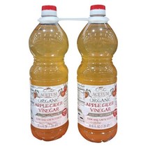 [코스트코] ACETUM 유기농 사과 식초 1L x 2병입, 2개, 상세 설명 참조