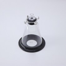 Canack 수의학 마취 마스크 산소 마스크 동물 얼굴 마스크 PP 링 스테인레스 링, 04 Size5 Stainless Ring