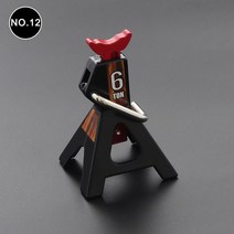 엔진 크레인 RC 자동차 장식용 차고 시리즈 장난감 제리 캔 버킷 배송 케이스 사다리 금속 삽 도구 TRX4 SCX10 WPL ZW 1/10 스케일, 12 N0.12