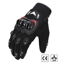 KEMiMOTO-오토바이 장갑 남성용 사이클링 산악 자전거 Guantes Motocross Luvas 터치 스크린 모토 봄 여름, [01] M, [03] Black A