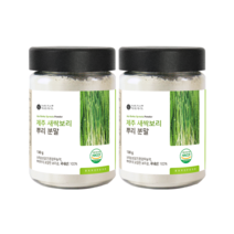 바로푸드 제주 새싹보리 뿌리 분말 130g, 2통