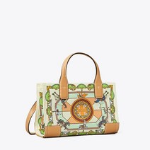 토리버치(공식 수입원) [토리버치 공식] Ella Printed Mini Tote French Cream Carousel