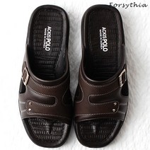 [FORSYTHIA] 직장인 회사원슬리퍼 남성가죽슬리퍼 남자실내화 M07