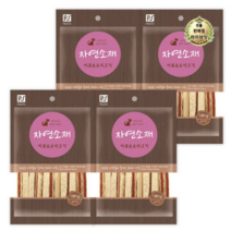 라이브잇 피제이코리아 자연소재 져키 스틱형, 56개입, 180g, 어포&오리고기 맛