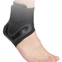 슬림 발목보호대 골프 스포츠 압박 등산밴드, 왼발-L