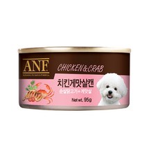 ANF 치킨 강아지캔 95g 캔, 1개, 치킨게맛살