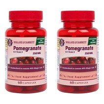 홀랜드앤바렛 포메그란테 석류 추출물 250mg 60캡슐 2개 (영국) Holland & Barrett Pomegranate
