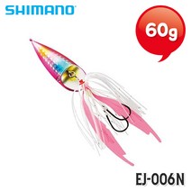 시마노 EJ-006N 60g 레드 스포터 타이라바 참돔 붉바리채비 염월루어, 10T-473943