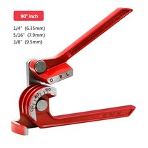 3in 1 구리 파이프 벤더 수공구 벤딩 머신 수동 튜브 브레이크 6mm 8mm 10mm 90/180 도 커브 펜치, 90 Degree Imperial