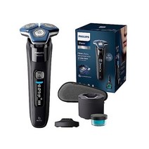 필립스 PHILIPS 시리즈 7000 S7788/59 전기 습식 및 건식 면도기 밀착 면도 SteelPrecision 커팅 시스템을 통한 고급 피부 보호 SkinIQ 기술 유연한, Includes cleaning station and