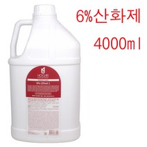낱개구매가능 후아르 6% 산화제 4000ml 염색약2제 (1회3개까지 구매가능) 4리터 산화제 대용량 정품, 1개