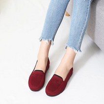여성용 슬링 정장 캐주얼 슬립온 스니커즈 플랫 슈즈