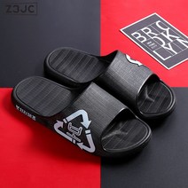 Z3JC 남성 여름 외출 미끄럼 방지 홈 컴포트 샌들 남성 슬리퍼