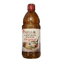 치킨스톡 오리지널 1kg 액상 닭 액기스 베이스 다시다 조미료