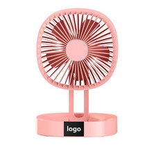 휴대용에어컨 소형에어컨 미니에어컨 USB 충전식 휴대용 미니 에어 쿨링 선풍기 2000mah 침실 및 사무실, 03 분홍색