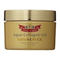 일본직발송 6. 닥터 바다 실험실 닥터 씨랩 새로운 아쿠아 콜라겐 젤 엔리치 리프트 EX 올인원 2018 모델, 120G X 1, One Color