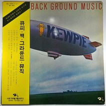 (중고LP) 백그라운드뮤직. BACK GROUND MUSIC 1980년 발매 라이센스 (자켓 얼룩 있음. 음반 사용감 있음)