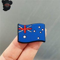1PCS PVC 국기 만화 냉장고 자석 중국 캐나다 영국 미국 프랑스 호주 R냉장고 자석 후크 자석 후크, 네이비 블루