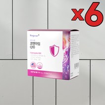 6개 묶음 항산화 영양제 코엔자임 코엔자임Q10 코엔자임큐텐 코큐텐 코앤자임큐텐