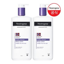 뉴트로지나 NEW 비져블리 리뉴 바디로션, 450ml, 2개