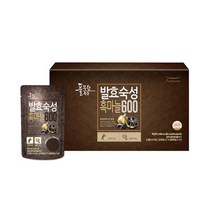 풀무원 건강즙 발효숙성 흑마늘600, 30포, 80ml