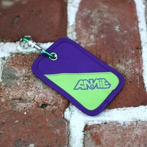 애니 스튜디오 ANNIE LOGO ID 로고 시즌권케이스 PURPLE LIME