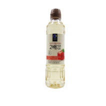 청정원 2배 사과식초, 3개, 500ml