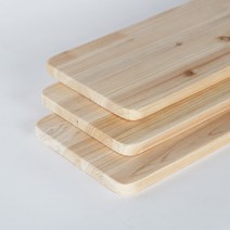 삼나무 원목 상판 240mm x 600mm, 4면라운딩