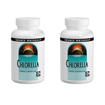 소스 내츄럴 클로렐라 500 Mg Source Naturals Chlorella 100정 2개