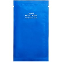 시세이도 aqua label 아쿠아라벨 리셋 화이트 집중케어 마스크 4매입