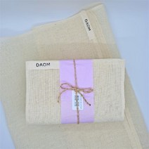 천연소재 핸드메이드 삼베 샤워타올/ 제로웨이스트/미세플라스틱 No!!, 1겹 타올(37x94cm)