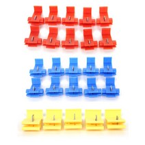 스카치락 10개입 1.5sq 2.5sq 6sq 브릿지 접지터미널 슬리브 DIY 스카치록, 스카치락 10개입 (2.5sq/블루)