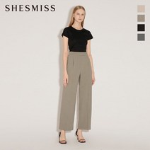 쉬즈미스 원 핀턱 와이드 팬츠_SWSSLM11030