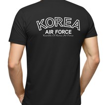 네이비멀티샵 쿨드라이 반팔 코리아 에어 포스(검/흰)