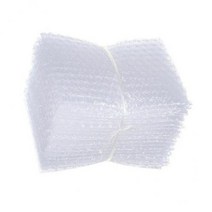 2-3pack 50pcs 버블 아웃 파우치 백 랩 쿠션 투명 18x20cm, 설명한대로, 3개, 플라스틱