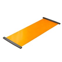 체육매트 홈트 Yoga 글라이드 매트 스포츠 휘트니스 두꺼운 EVA 컴포트 운동 필라테스 체조 슬라이딩 훈련, 02 주황색_03 200cm