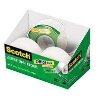 3M 스카치 매직테이프 오피스 팩 MT-3 디스펜서 리필2롤/18mm X 25m