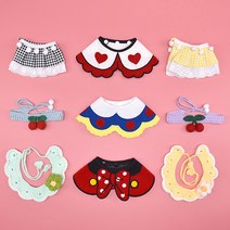 크림펫 강아지 케이프 고양이 넥카라 스카프 30종 반다나 빕, 3-5. 꽃받침-민트-M(FREE), 1개